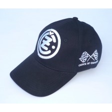 KŠILTOVKA VYŠÍVANÁ - ČERNÁ - ČZ LOGO - CZECHOSLOVAKIA MOTO TEAM